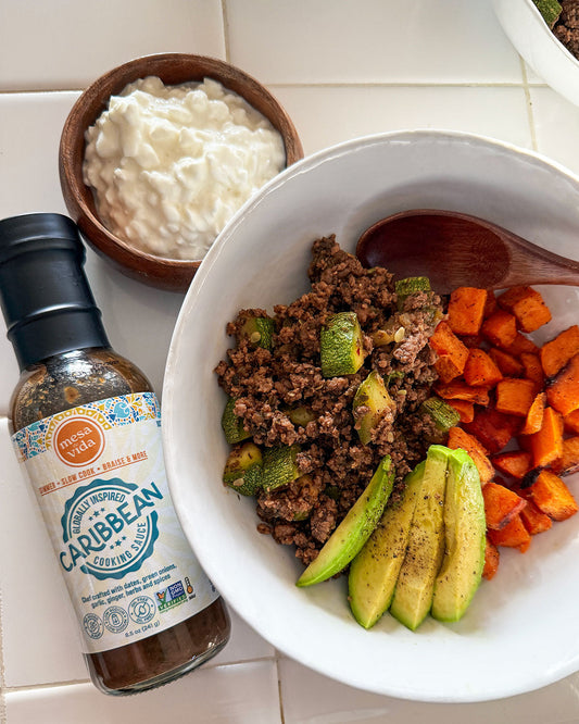Mesa de Vida Sweet Potato Protein and Fiber Bowl