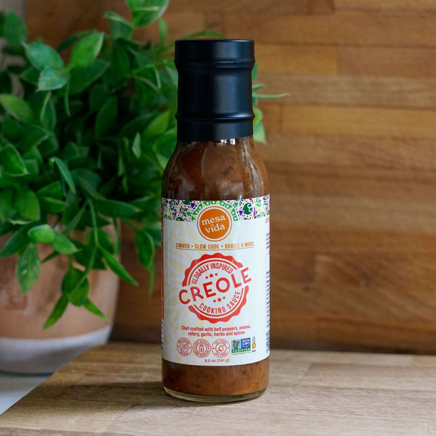 Mesa de Vida Creole cooking and simmer sauce low sodium