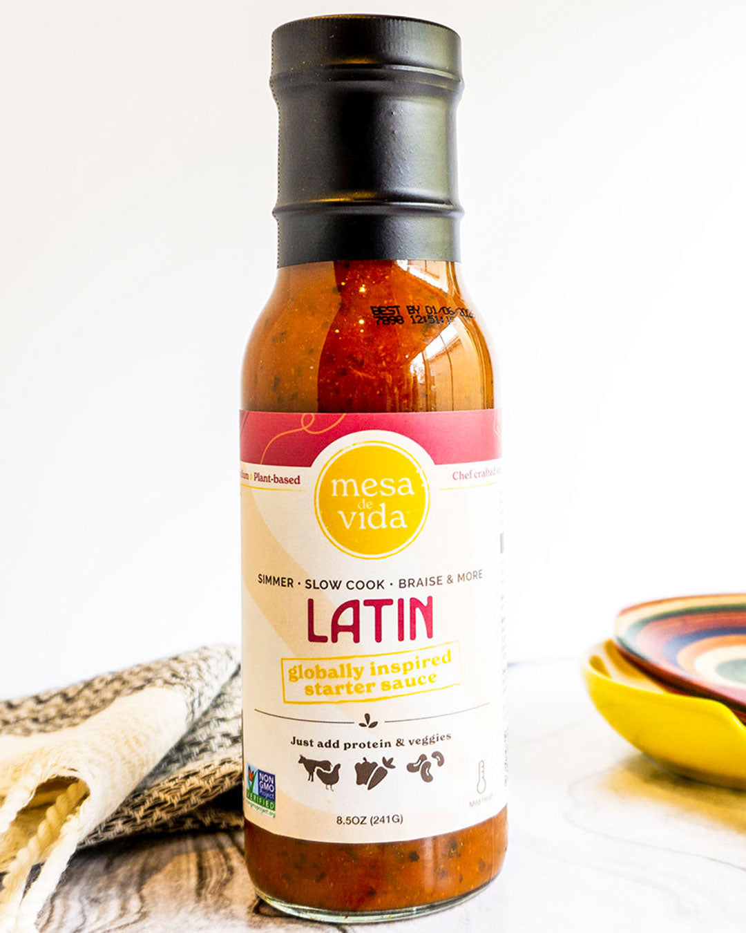 Latin Inspired Flavor Meal Starter and Cooking Sauce