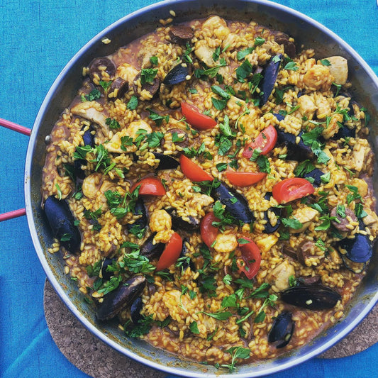 Paella Inspired Skillet