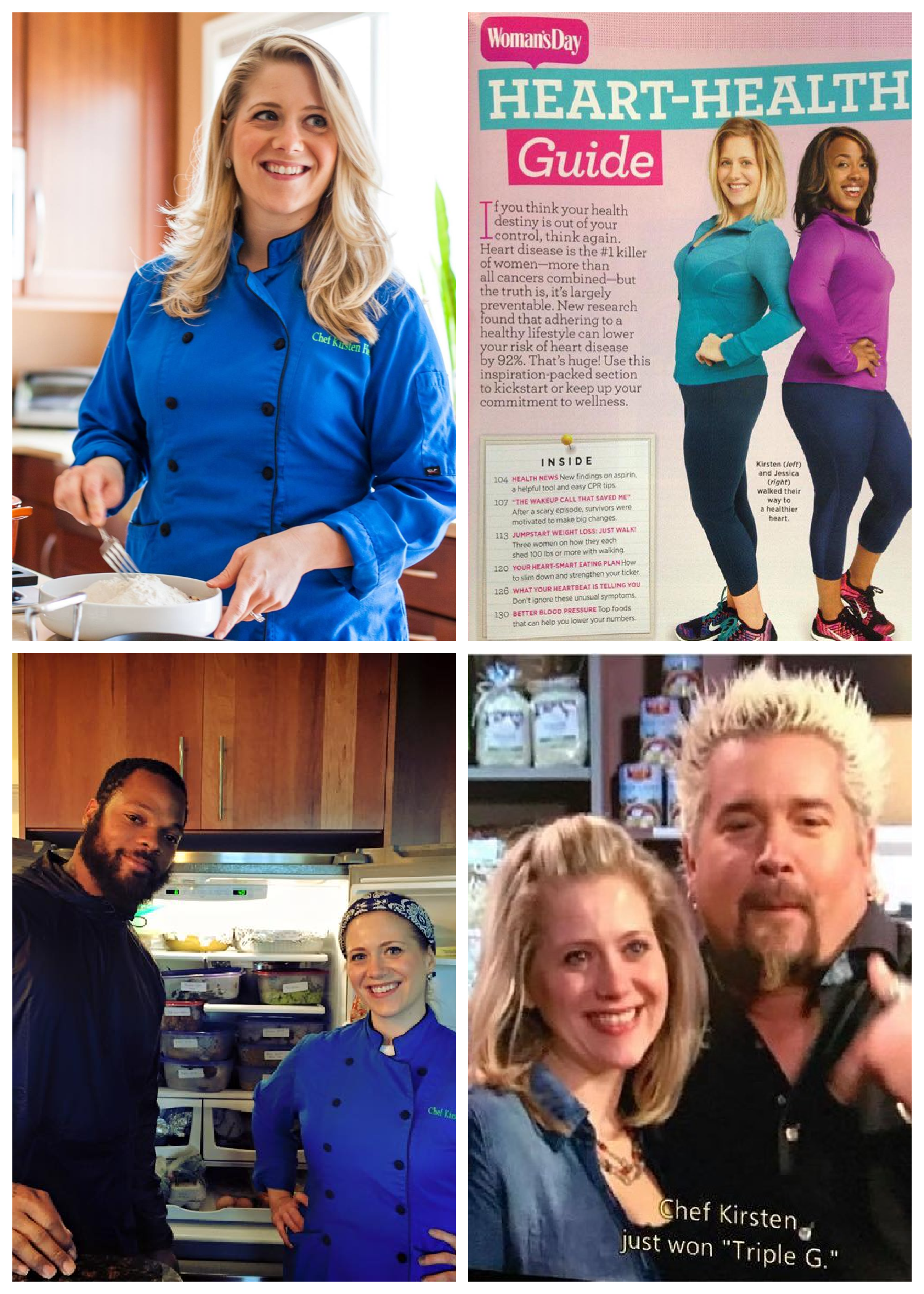 Chef Kirsten Sandoval, Founder Mesa de Vida. Seen on Food Network, Inspiring women chefs