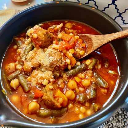 Healthy Mediterranean Minestrone soup recipe