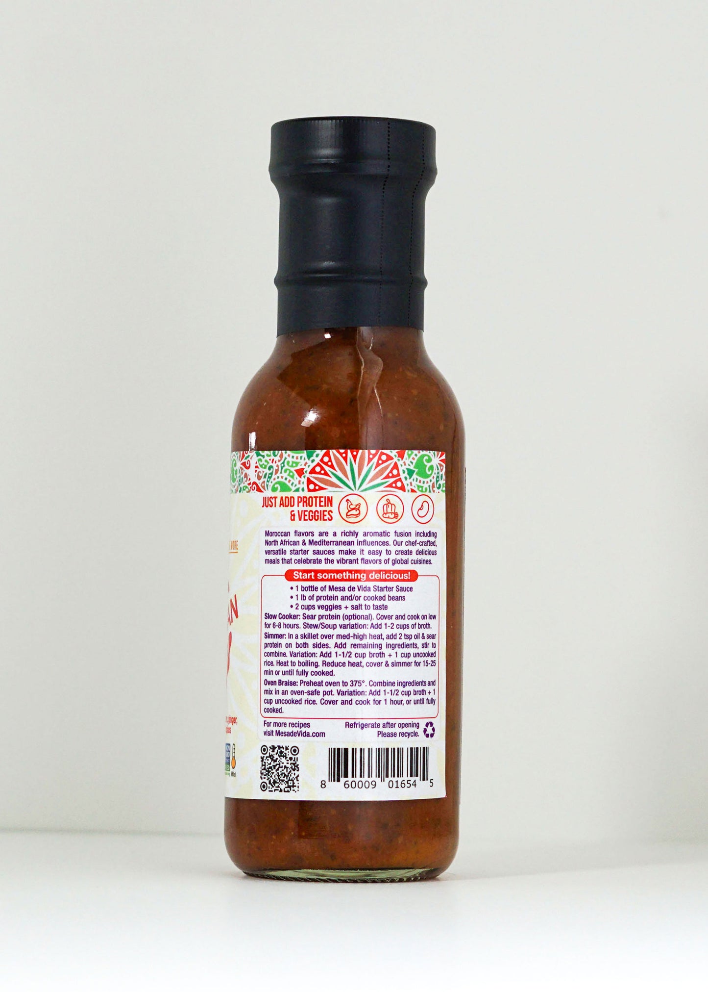 Mesa de Vida Moroccan cooking sauce UPC