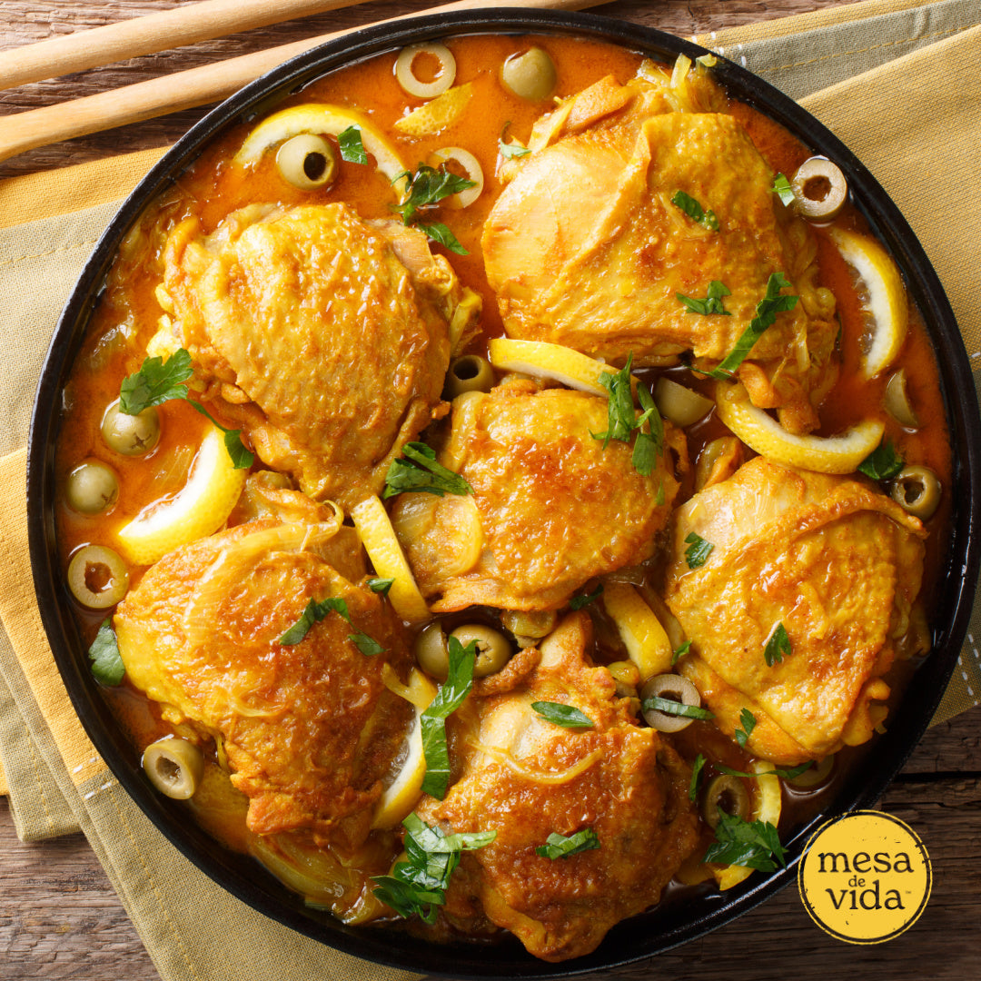 Easy and healthy Moroccan chicken tagine recipe